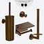 Toiletaccessoireset 4-delig Koper