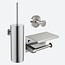 Toiletaccessoireset 3-delig RVS