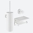 Toiletaccessoireset 3-delig Wit
