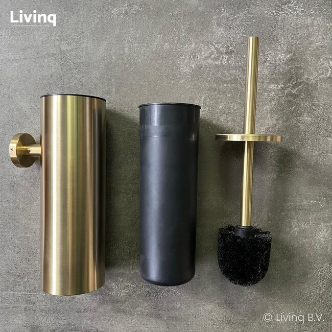Toiletaccessoireset 3-delig Goud