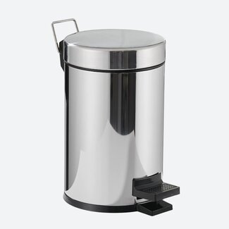 Pedaalemmer 5 liter - Chroom