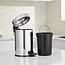 Pedaalemmer 5 liter - Chroom