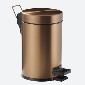 Pedaalemmer 5 liter - Koper