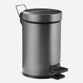 Pedaalemmer 5 liter - Gun metal