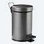 Pedaalemmer 5 liter - Gun metal
