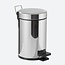Pedaalemmer 3 liter - Chroom