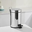 Pedaalemmer 3 liter - Chroom