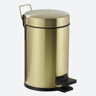 Pedaalemmer 3 liter - Goud