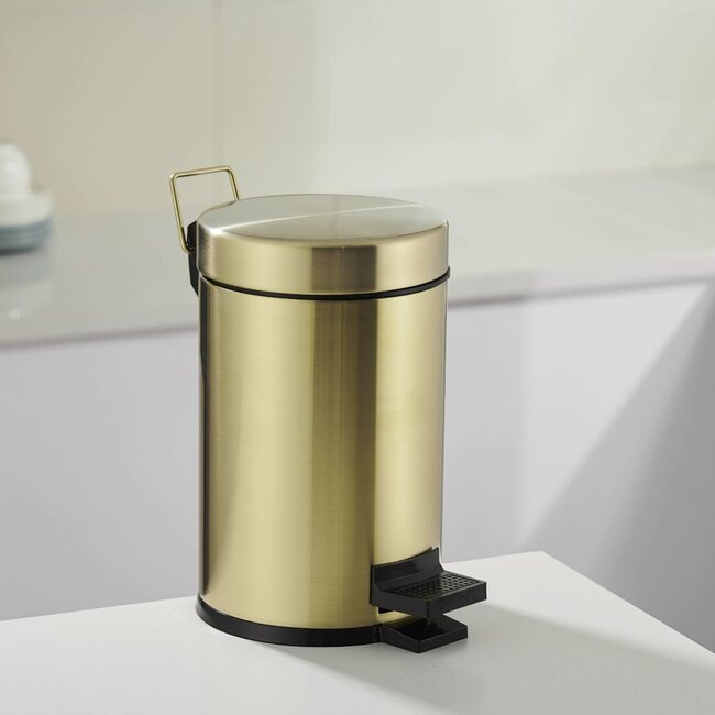 Pedaalemmer 3 liter - Goud