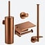 Toiletaccessoireset 4-delig Koper