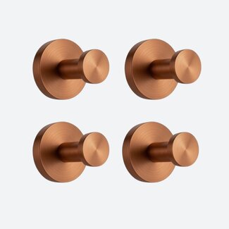 Handdoekhaakjes Koper (4 stuks)