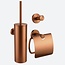 Toiletaccessoireset 3-delig Koper