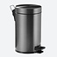 Pedaalemmer 5 liter - Gun metal