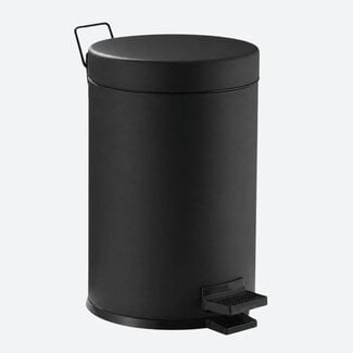 Pedaalemmer 5 liter - Zwart