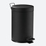 Pedaalemmer 5 liter - Zwart