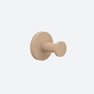 Handdoekhaak beige