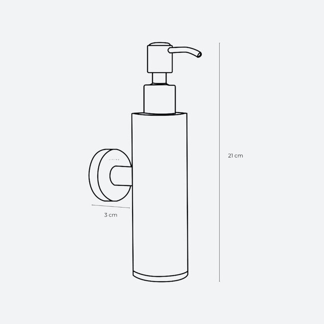 Zeepdispenser Beige