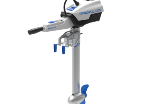 ePropulsion Spirit 1.0 evo langstaart met topbediening  en accu 48V