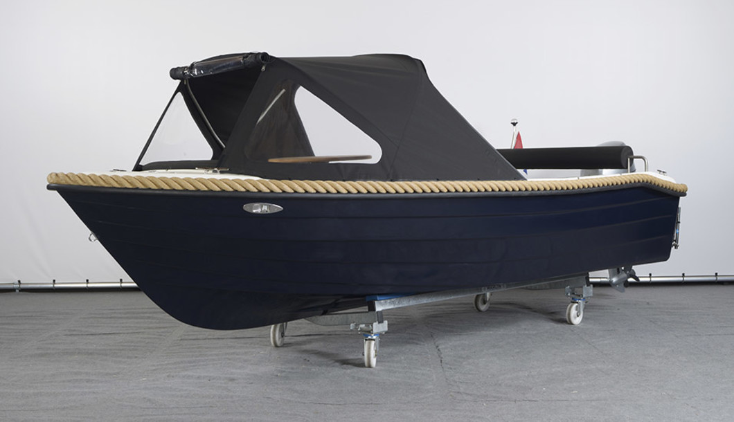 Naute 455 sloep blauw