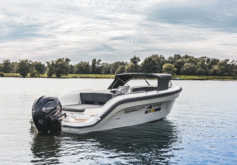 Topcraft 627 tender blauw/wit
