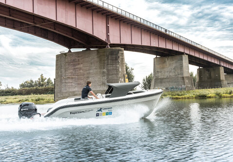 Topcraft 627 tender blauw/wit