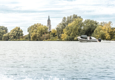 Topcraft 627 tender blauw/wit