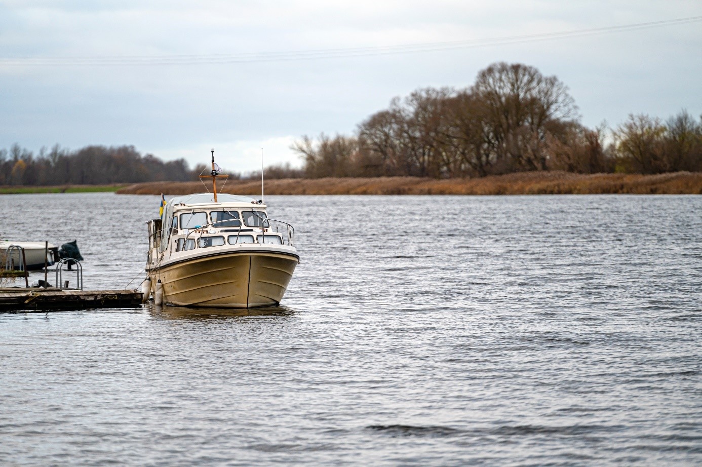 Boot op open water