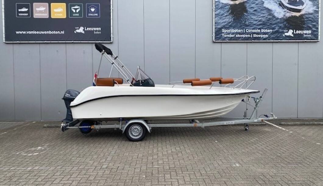 RAJO 540 Open | 15PK Yamaha met trim | Vaarklaar!
