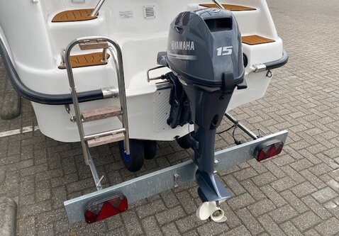 RAJO 540 Open | 15PK Yamaha met trim | Vaarklaar!
