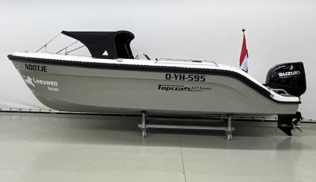 Topcraft 627 tender | DEMO | 115PK SUZUKI | VAARKLAAR