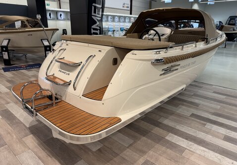 Primeur 625 tender / Vrije motor keuze /  Showroom model  2026!