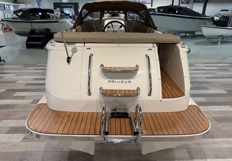 Primeur 625 tender / Vrije motor keuze /  Showroom model  2026!
