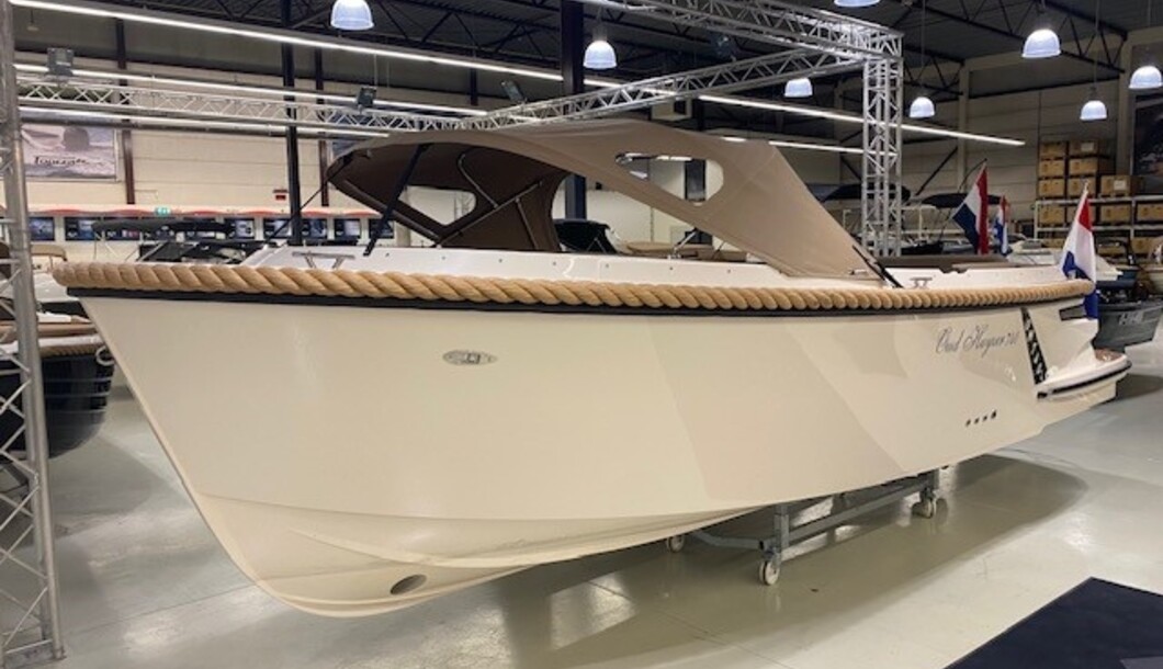 Oudhuijzer 740 tender / Vrije Motor keuze / Showroom model 2026!