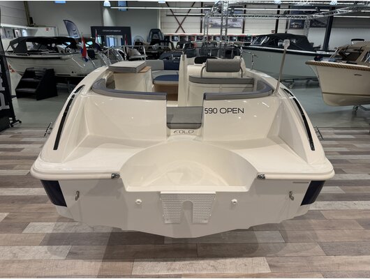 Eolo 590 open / Vrije motor keuze  /  Showroom model  2026!