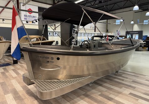 Steelfish 670 / Vrije motorkeuze / voorraad model 2026!