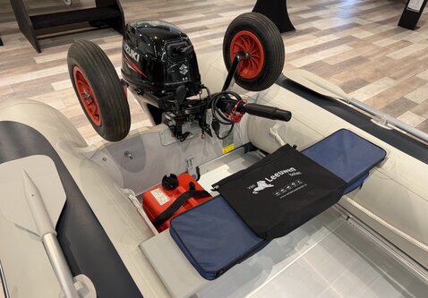 Nimarine MX 350 / 20PK Suzuki / Strandwielen / Vaarklaar!