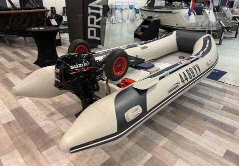 Nimarine MX 350 / 20PK Suzuki / Strandwielen / Vaarklaar!