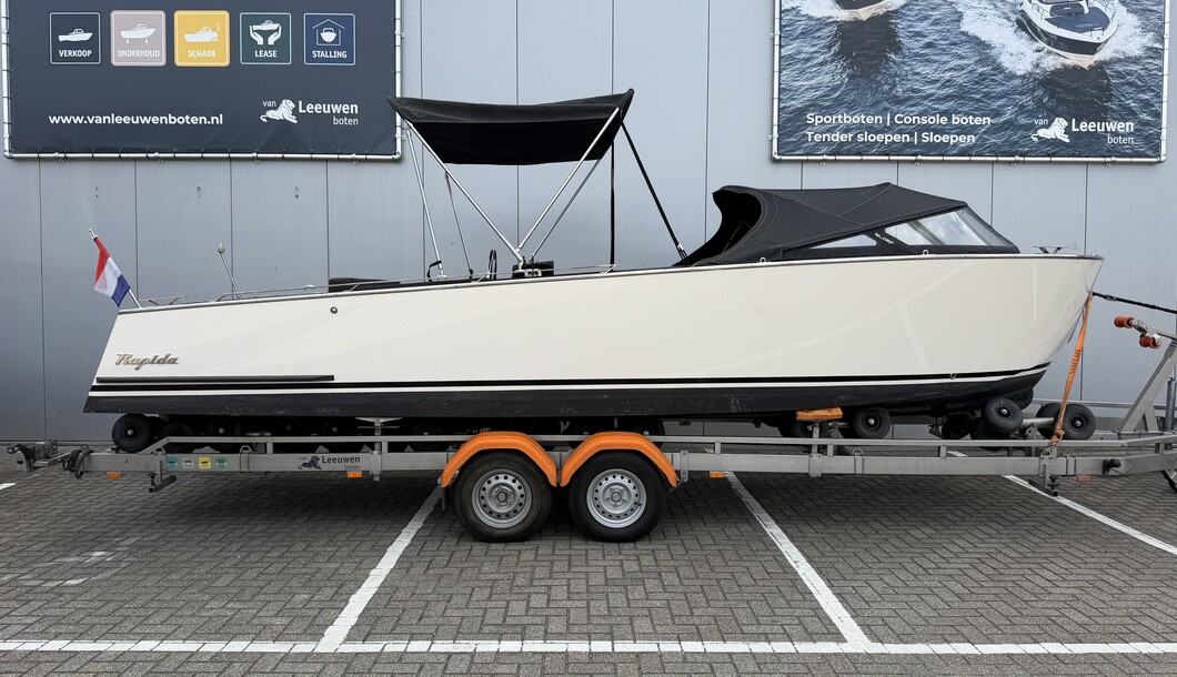 Isloep Rapida 750 / 29PK Yanmar / Bimini top / Boegschroef / Vaarklaar!