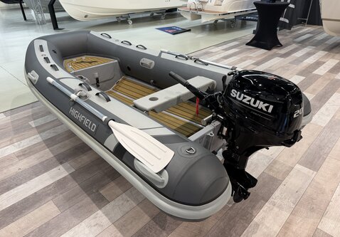 Highfield Classic 340 / 20PK Suzuki / EVA DECK / Nieuwstaat!