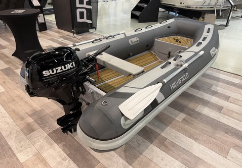 Highfield Classic 340 / 20PK Suzuki / EVA DECK / Nieuwstaat!