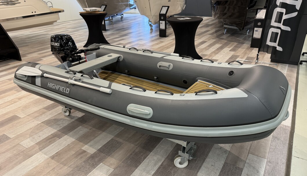 Highfield Classic 340 / 20PK Suzuki / EVA DECK / Nieuwstaat!