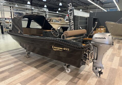 Lioness 455 sloep /  15PK Honda / Showroom model  2026 / Vaarklaar!