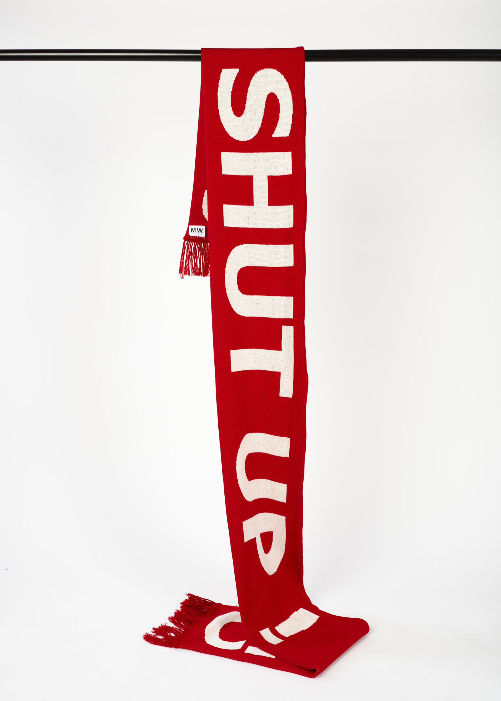 CITIUS ALTIUS FORTIUS - SHUT UP! (red) - Miet Warlop