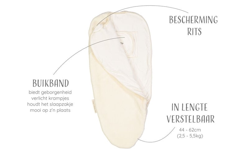 Puckababy The Original - Piep - 0/3 M - Teddy -Pure