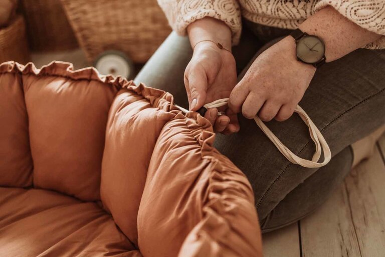 Play & Go Bloom Tawny Brown Organisch Babymatje