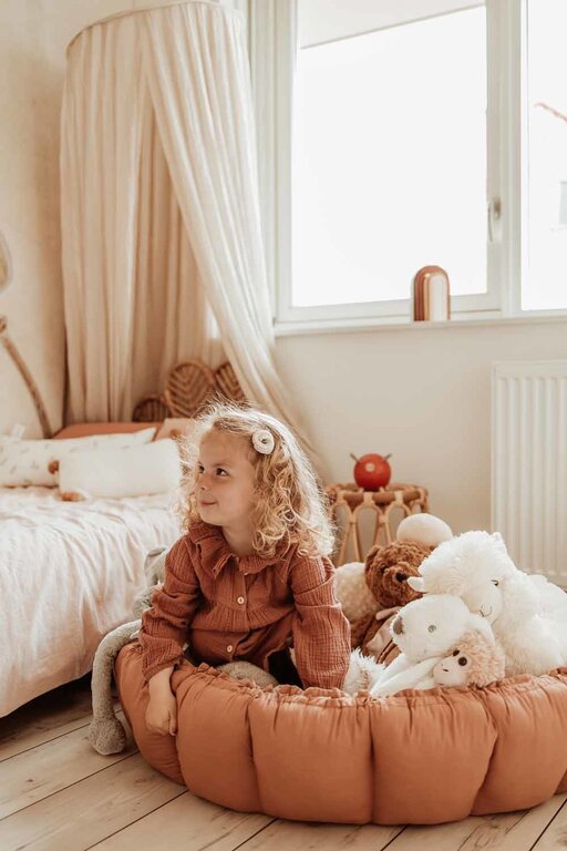 Play & Go Bloom Tawny Brown Organisch Babymatje