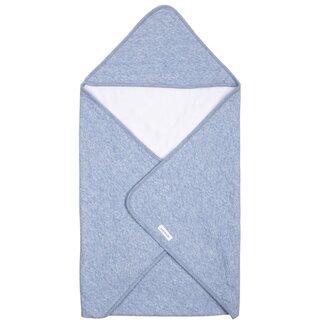 Poetree Kids Chevron Denim Blue - Omslagdoek (80x80cm)