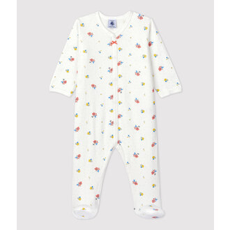 Petit Bateau Pyjama met Bloemenprint - 12 Maand