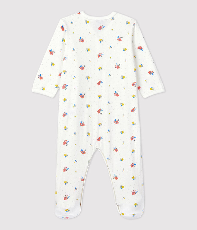 Petit Bateau Pyjama met Bloemenprint - 12 Maand