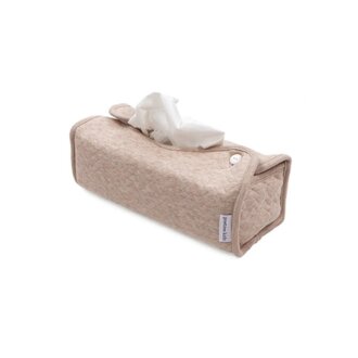 Poetree Kids Chevron Light Camel - Tissue box hoes